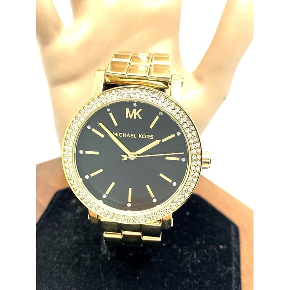 Michael Kors Women\'s Watch MK7345 Corey Quartz Gemmed Gold Stainless Steel 38mm Michael Kors Women main image 4